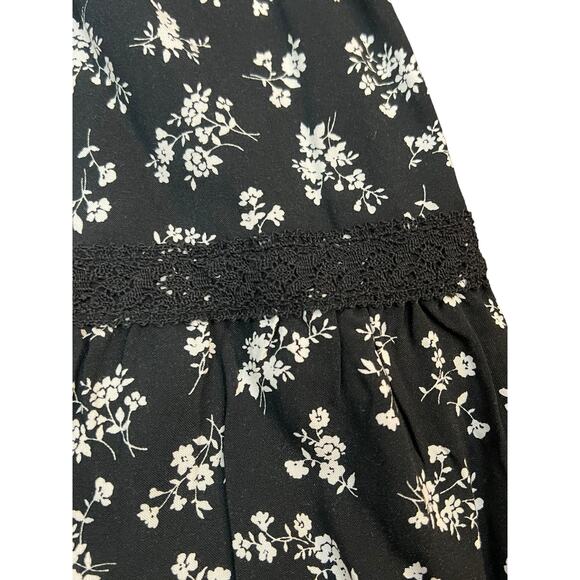 No Comment new with tags NWT maxi skirt L large 100% rayon Boho Cottage Granny - Picture 3 of 7